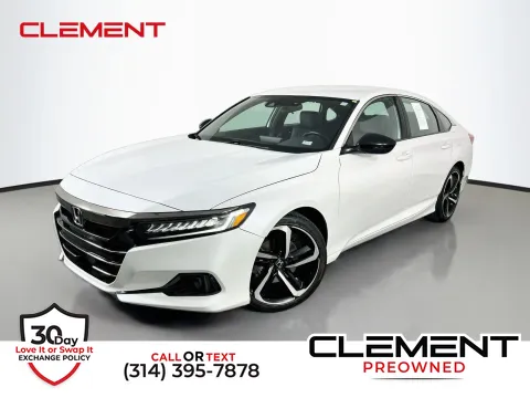 White 2022 Honda Accord Sport for sale in Florissant, MO
