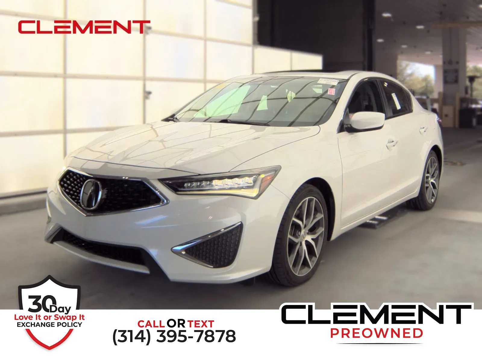 White 2020 Acura ILX Technology Package for sale in Florissant, MO