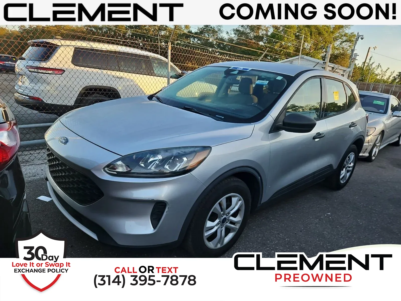 Silver 2020 Ford Escape S for sale in Florissant, MO