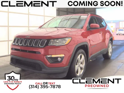 Red 2018 Jeep Compass Latitude for sale in Florissant, MO