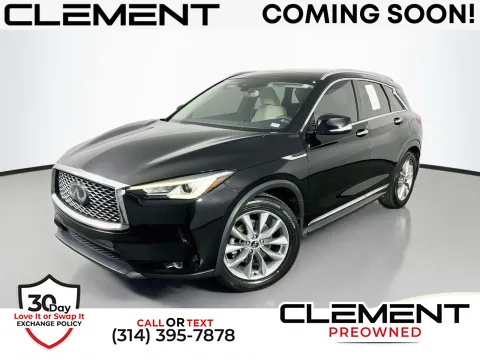 Black 2019 INFINITI QX50 LUXE for sale in Florissant, MO