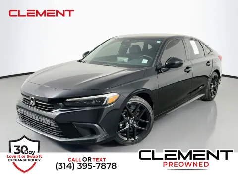 Black 2022 Honda Civic Sport for sale in Florissant, MO