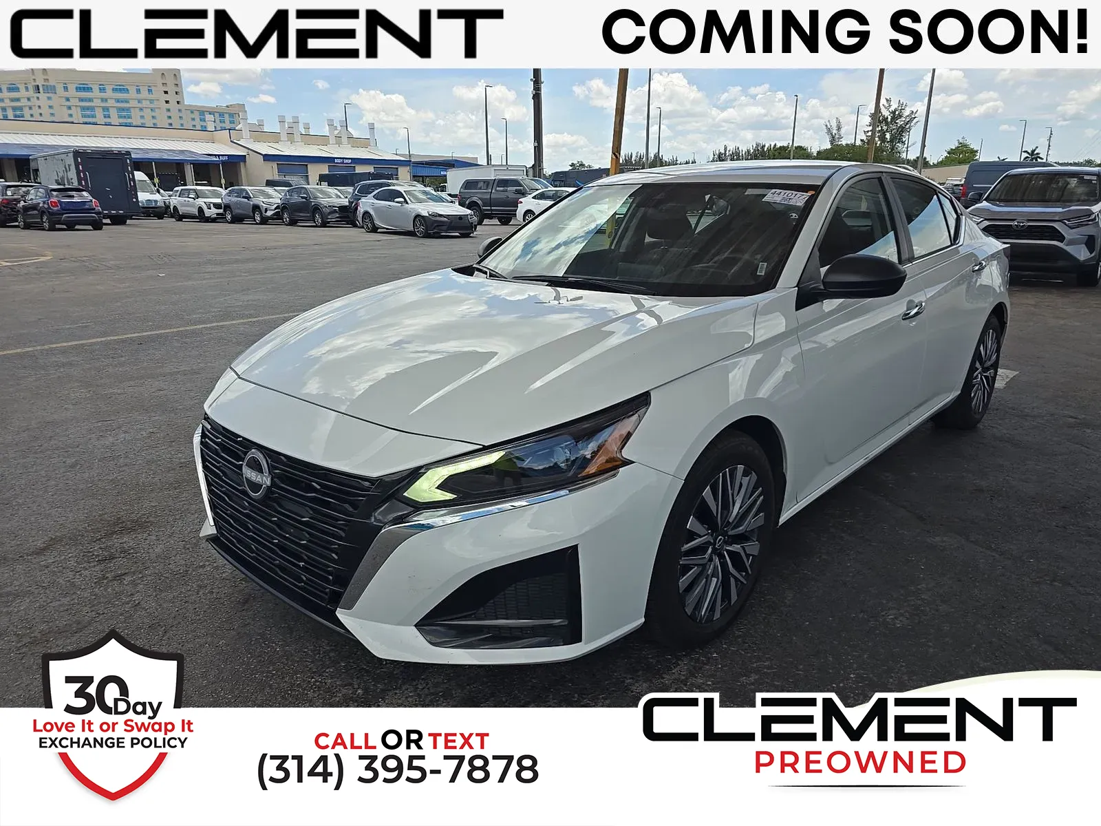 White 2025 Nissan Altima 2.5 SV for sale in Florissant, MO