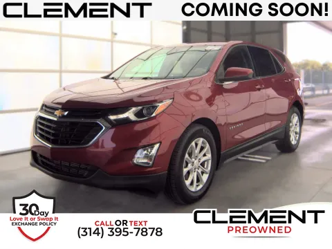 Red 2020 Chevrolet Equinox LT for sale in Florissant, MO