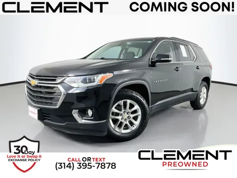 Black 2020 Chevrolet Traverse LT for sale in Florissant, MO