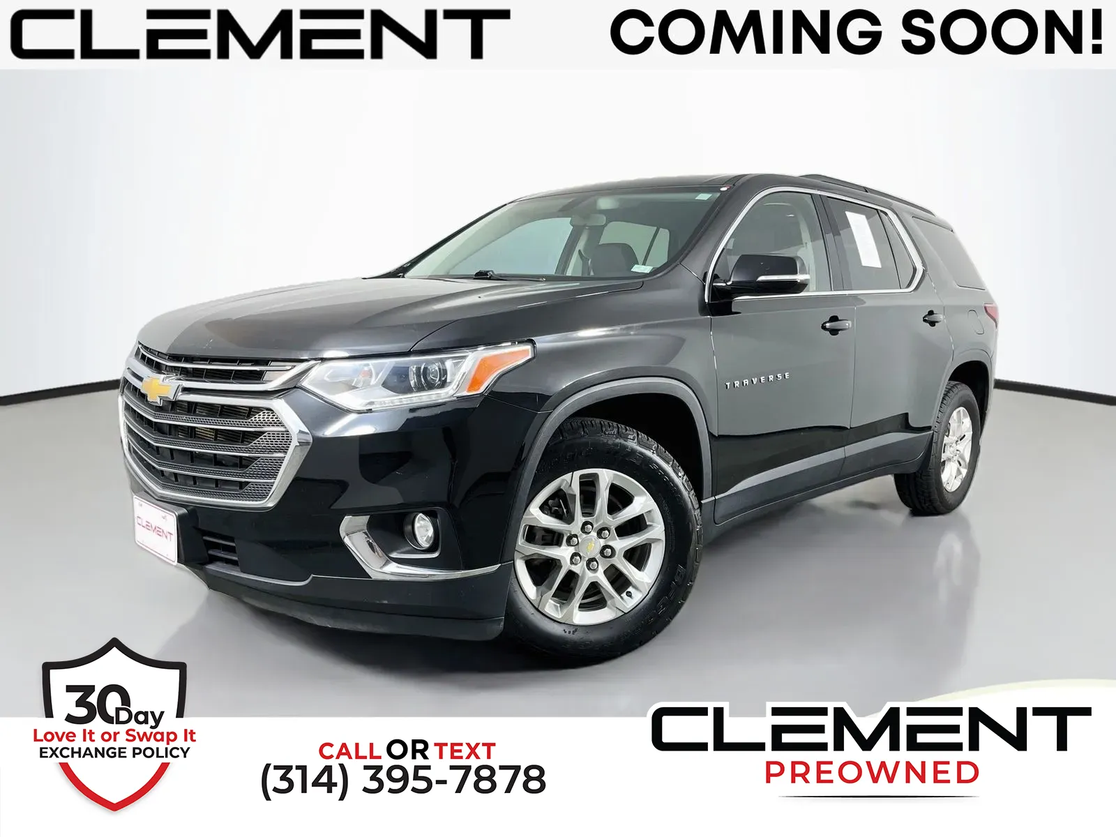 Black 2020 Chevrolet Traverse LT for sale in Florissant, MO