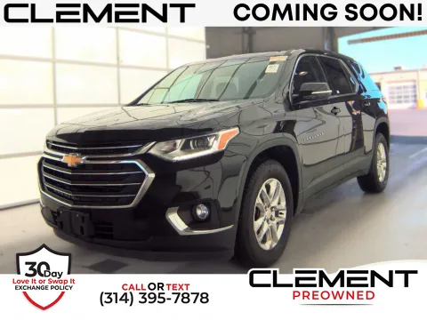 Black 2020 Chevrolet Traverse LT for sale in Florissant, MO