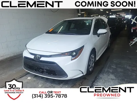 White 2025 Toyota Corolla LE for sale in Florissant, MO