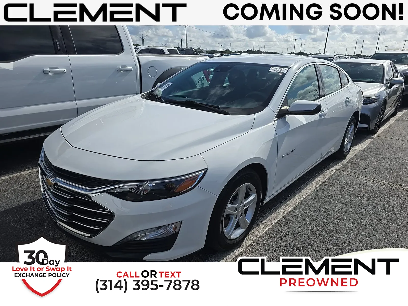 White 2024 Chevrolet Malibu LT for sale in Florissant, MO