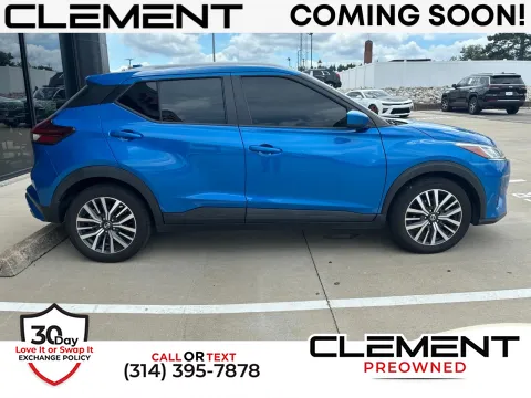 Blue 2021 Nissan Kicks SV for sale in Florissant, MO