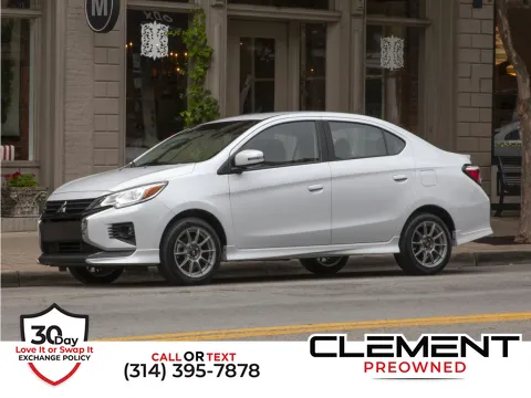 White 2024 Mitsubishi Mirage G4 ES for sale in Florissant, MO
