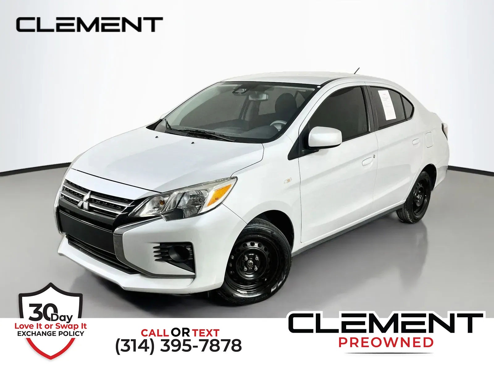 White 2024 Mitsubishi Mirage G4 ES for sale in Florissant, MO