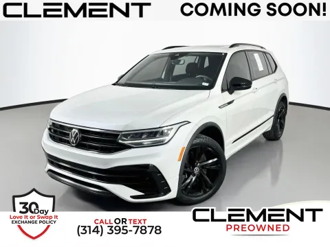 White 2023 Volkswagen Tiguan 2.0T SE R-Line Black for sale in Florissant, MO