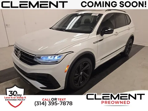 White 2023 Volkswagen Tiguan 2.0T SE R-Line Black for sale in Florissant, MO