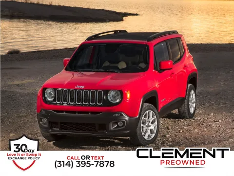 Red 2016 Jeep Renegade Limited for sale in Florissant, MO