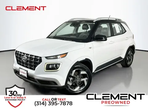 White 2023 Hyundai Venue Limited for sale in Florissant, MO