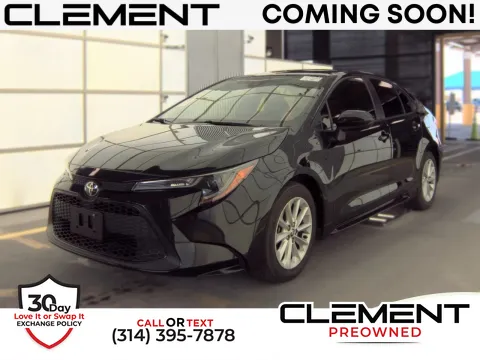 Black 2021 Toyota Corolla LE for sale in Florissant, MO
