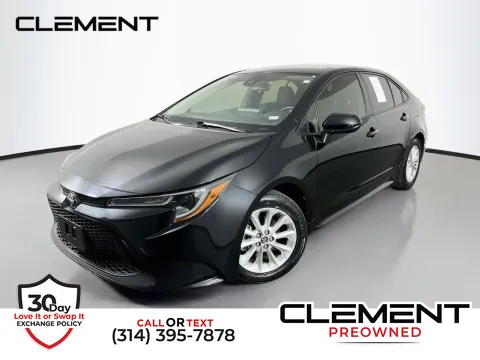 Black 2021 Toyota Corolla LE for sale in Florissant, MO