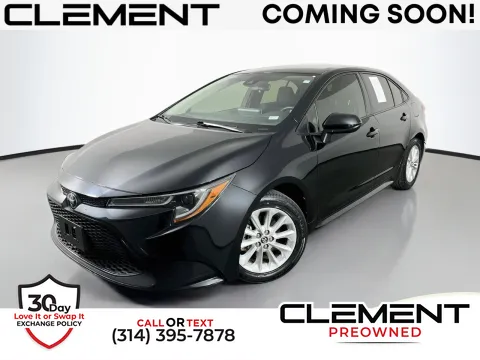 Black 2021 Toyota Corolla LE for sale in Florissant, MO