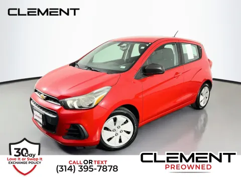 Red 2017 Chevrolet Spark LS for sale in Florissant, MO