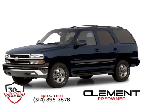 Red 2001 Chevrolet Tahoe LT for sale in Florissant, MO