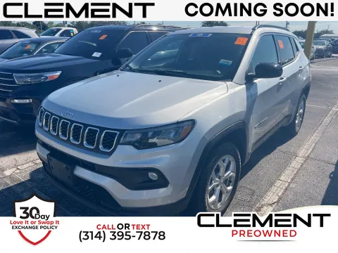 Silver 2024 Jeep Compass Latitude for sale in Florissant, MO