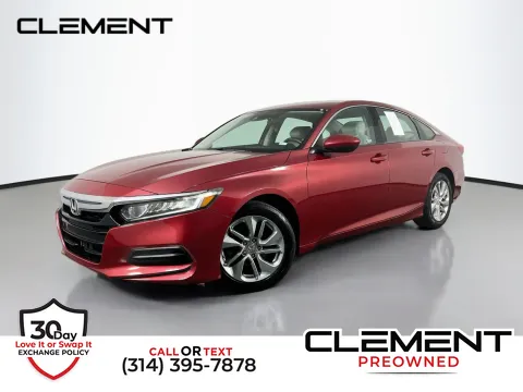 Red 2019 Honda Accord LX for sale in Florissant, MO
