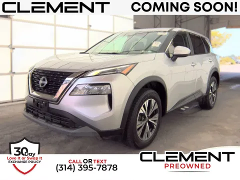 Silver 2023 Nissan Rogue SV for sale in Florissant, MO