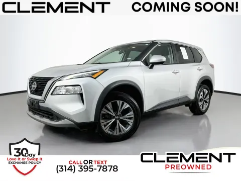 Silver 2023 Nissan Rogue SV for sale in Florissant, MO