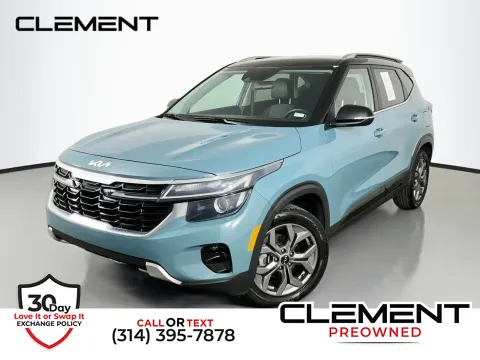 Blue 2024 Kia Seltos S for sale in Florissant, MO
