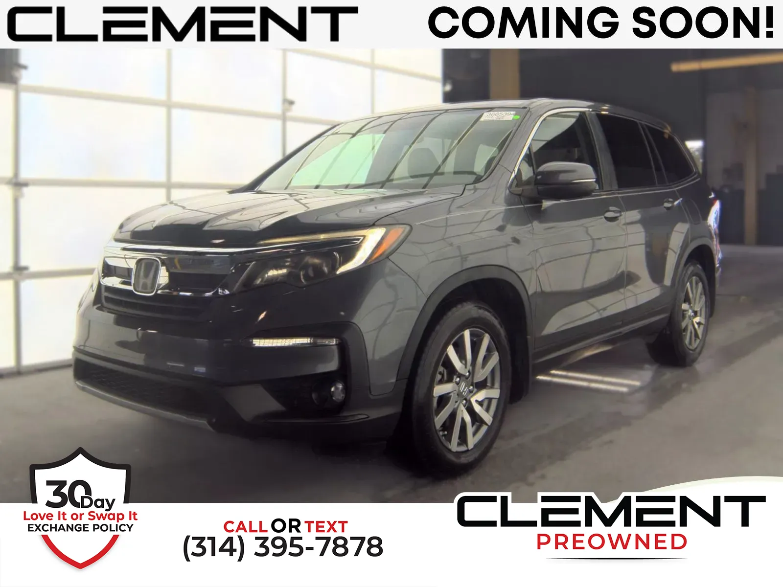 Gray 2019 Honda Pilot EX for sale in Florissant, MO