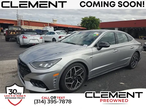 Silver 2021 Hyundai Sonata N Line for sale in Florissant, MO