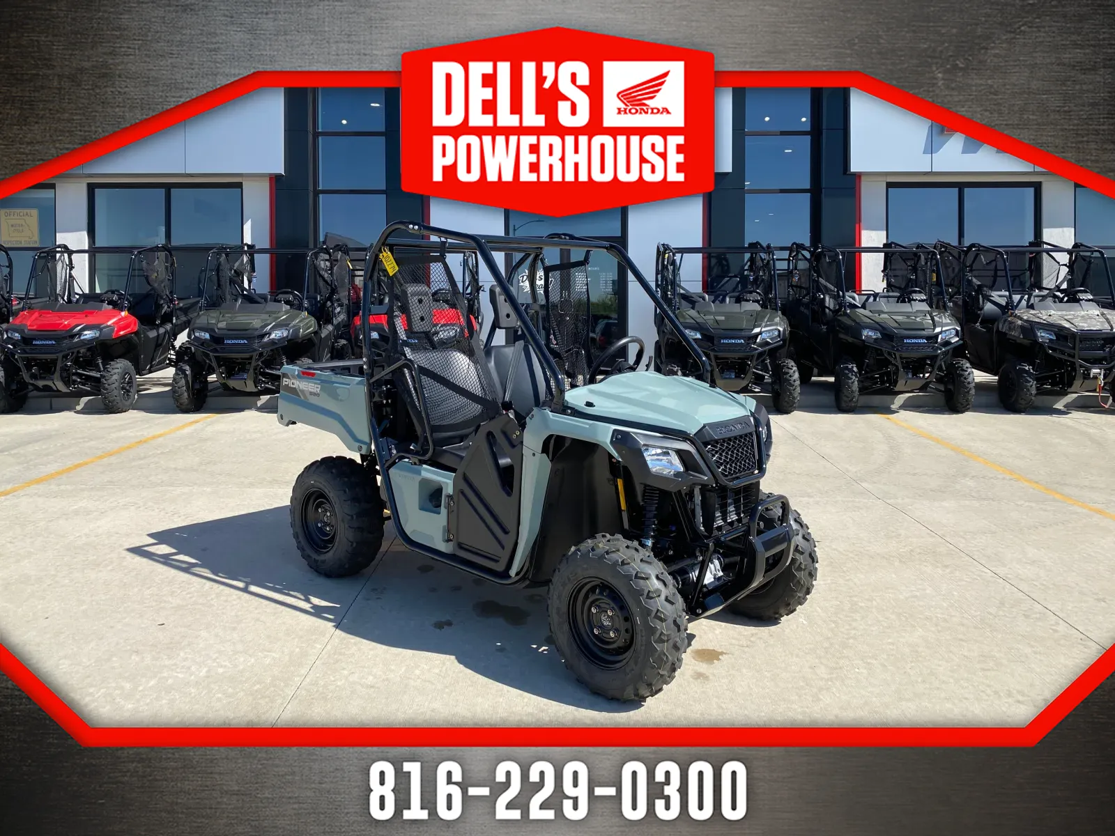 Gray 2026 Honda Pioneer 520 for sale in Grain Valley, MO
