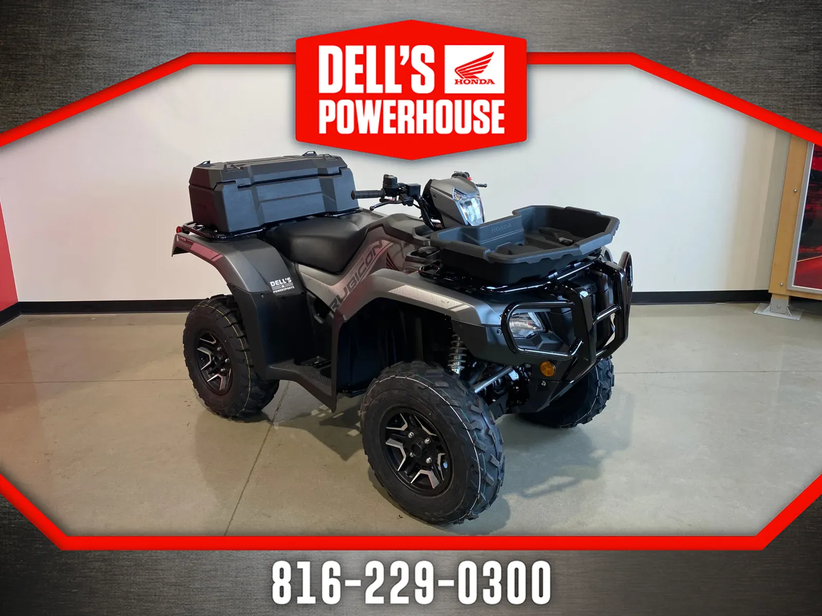 Gray 2026 Honda FourTrax Foreman Rubicon 4x4 Automatic DCT EPS Deluxe for sale in Grain Valley, MO