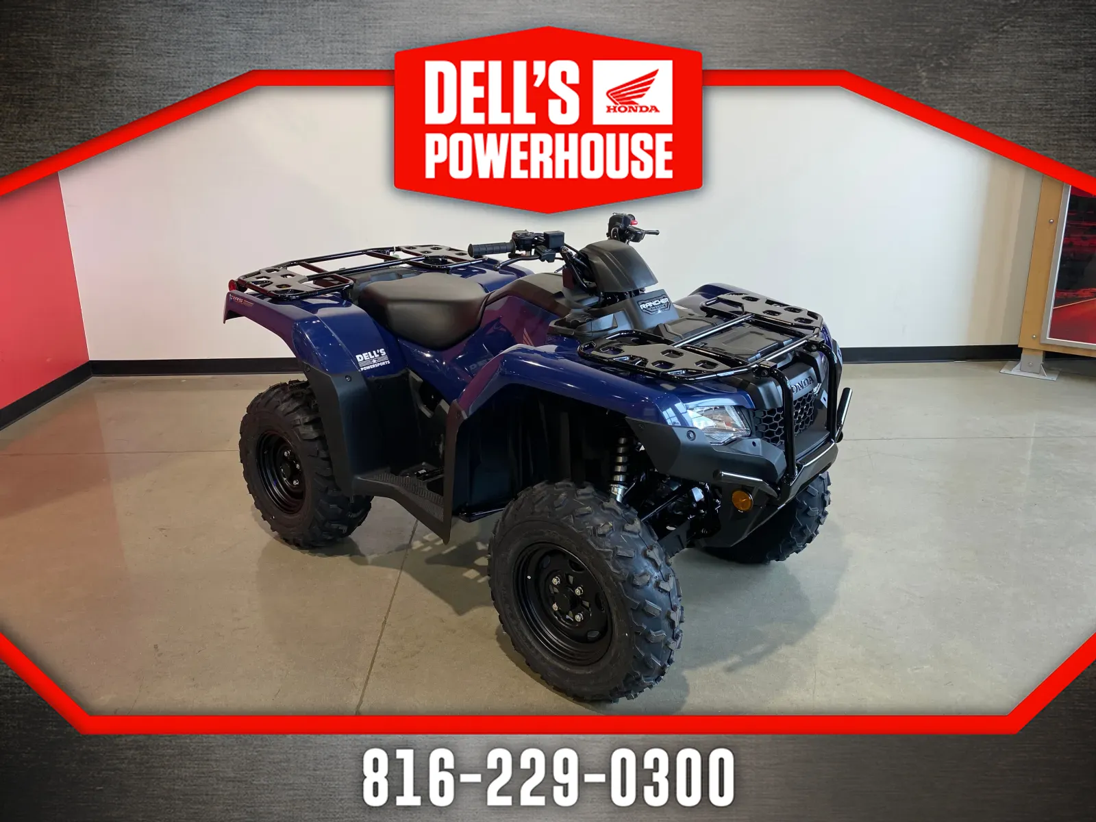Blue 2026 Honda FourTrax Rancher 4X4 Automatic DCT IRS EPS for sale in Grain Valley, MO