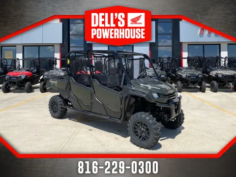 Green 2025 HONDA PIONEER 1000-6 Crew Deluxe for sale in Grain Valley, MO