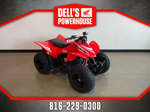 Red 2026 HONDA TRX 90X for sale in Grain Valley, MO