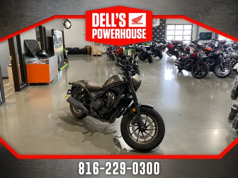 Gray 2023 HONDA REBEL 500 ABS FOP for sale in Grain Valley, MO