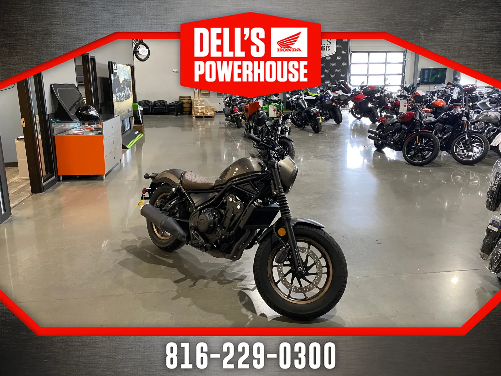 Gray 2023 HONDA REBEL 500 ABS FOP for sale in Grain Valley, MO