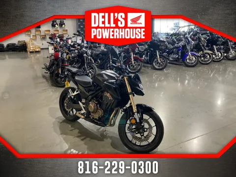 Black 2023 Honda CB500F ABS for sale in Grain Valley, MO