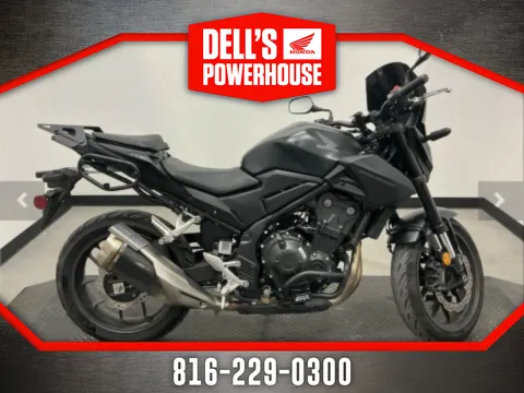 Black 2025 Honda CB500F ABS for sale in Grain Valley, MO