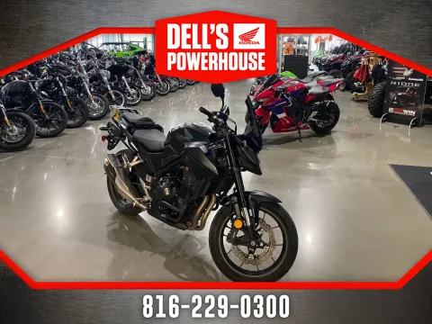 Black 2025 Honda CB500F ABS for sale in Grain Valley, MO