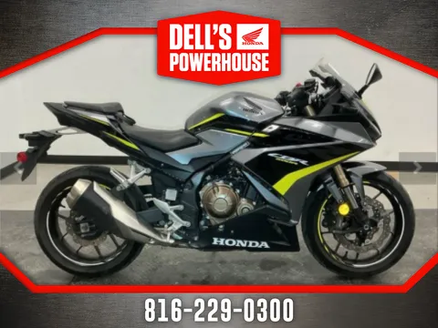 Gray 2023 Honda CBR500R ABS for sale in Grain Valley, MO