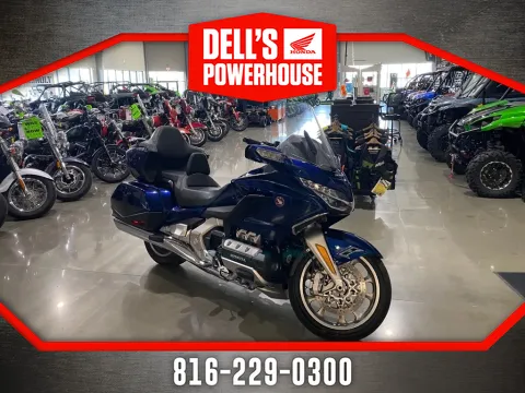 Blue 2018 Honda Gold Wing Tour DCT for sale in Grain Valley, MO