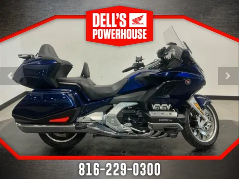 Blue 2018 Honda Gold Wing Tour DCT for sale in Grain Valley, MO