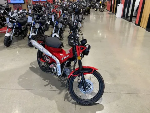 Photos of 2025 Honda Trail 125 for sale in Grain Valley, MO at Dell's Honda Powerhouse