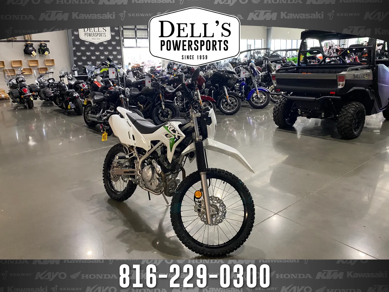 White 2026 Kawasaki KLX 230 S for sale in Grain Valley, MO