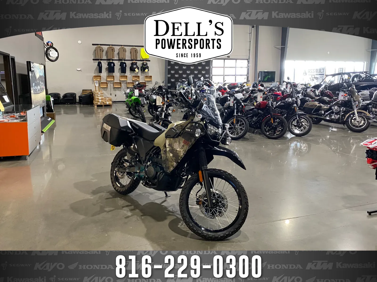 Beige 2026 Kawasaki KLR 650 Adventure ABS for sale in Grain Valley, MO