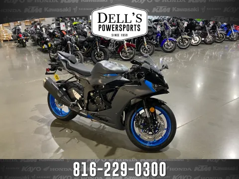 Gray 2026 Kawasaki NINJA ZX-6R ABS for sale in Grain Valley, MO