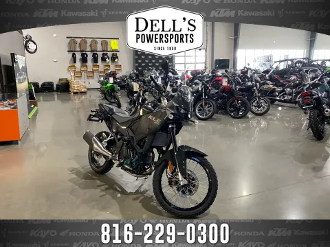 Gray 2026 Kawasaki KLE500 ABS for sale in Grain Valley, MO